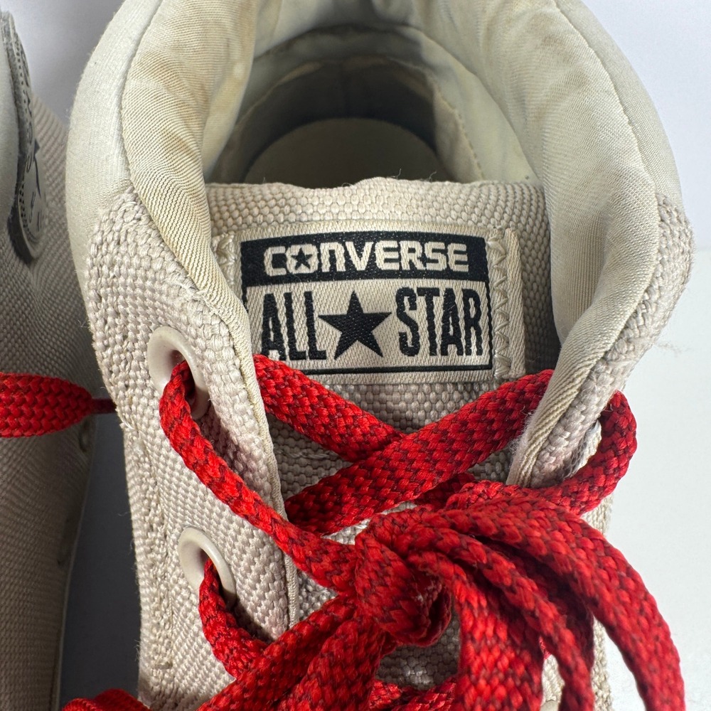 Converse Men High Top Sneakers Canvas Classic Lace Up Casual Beige 13 - Picture 5 of 15